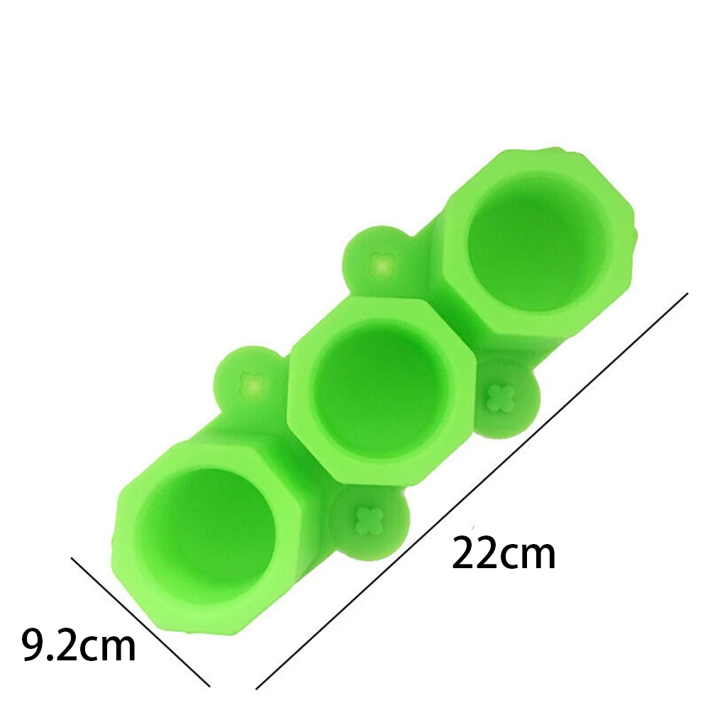 Silicone Mold 3 Cavities Home Tools Juice Heat Resistant Small Round Ice Tray Kitchen DIY Cocktails Whiskey Food Grade