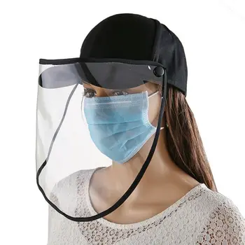 

Multi-function Protective Cap Anti Infection Protective Hat Eye Protection Anti-fog Windproof Hat Anti-saliva Face Cover Cap