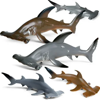 

Hammerhead Shark Animals Model Action Figure Simulation Sea Life Animal Action Figures Collection PVC Lovely Toy Kids Gift
