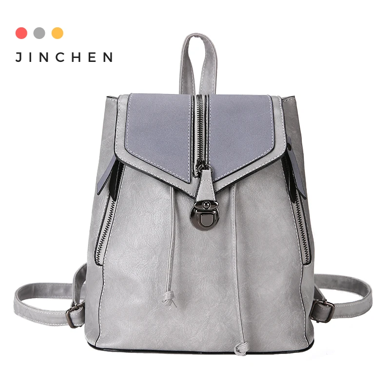 

Luxury Design Women's Backpacks 2020 PU Leather Backpacks For Female Bilateral Zip Women's Handbags Bolso Mochila Mujer Travel
