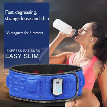

Electric Slimming Belt Ems X5 Times Vibration Massage Weight Lose Belt стимулятор мышц Waist Trainer Abdominal Muscle Trainer