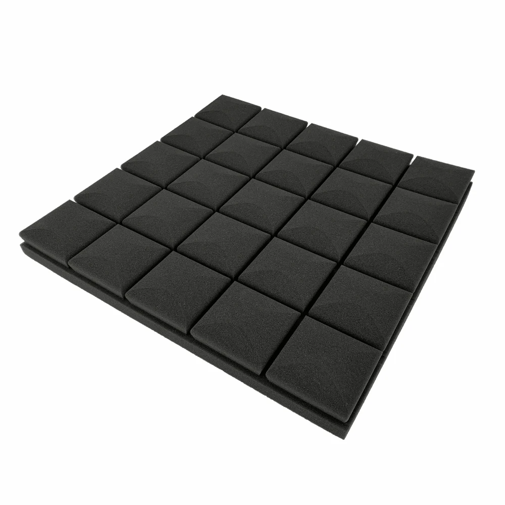 4pcs Studio Acoustic Foam Soundproof Foam Sound Absorption Treatment Panel Sound Wedge Protective Sponge Hardware soundproof foam