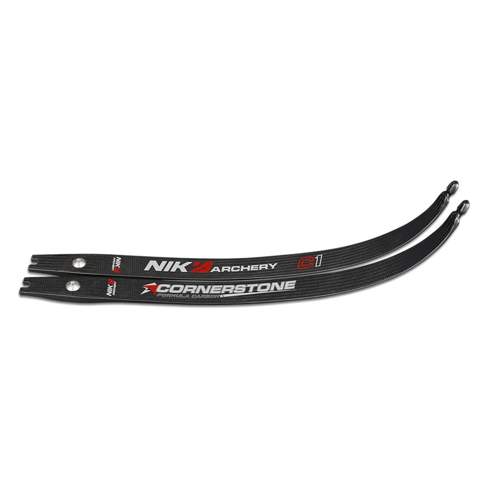 

68" C1 Cornerstone Carbon Fiber Limb Recurve Bow Limbs 20% Carbon-fiber Content Take Down Limb Beginner Shooting