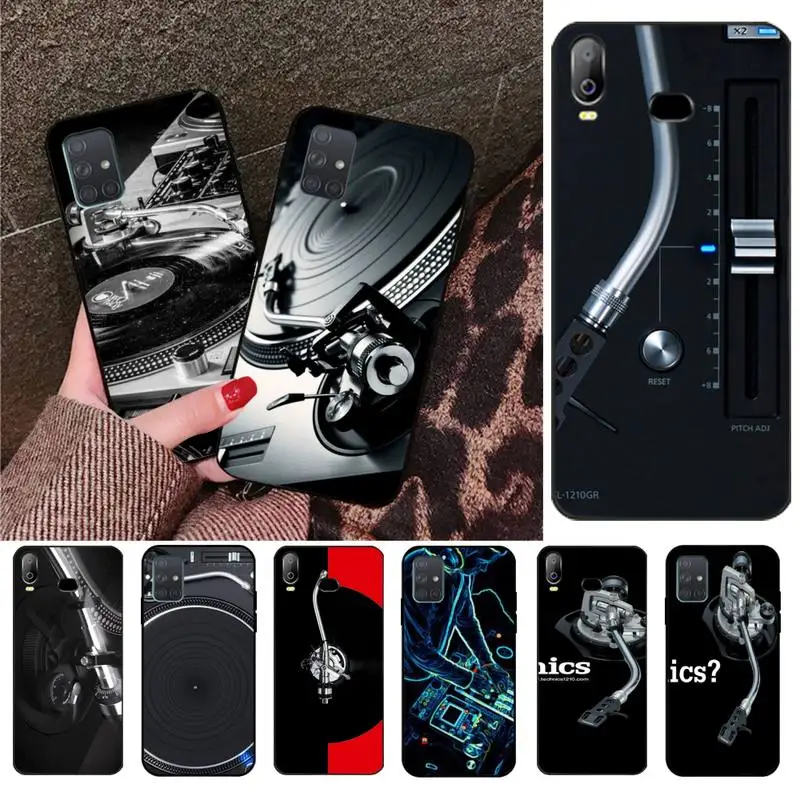 New Technics 1210s Turntables DJ Bling Cute Phone Case For Samsung A10 A20 A30 A40 A50 A70 A80 A71 A91 A51 A6 A8 2018 | Мобильные