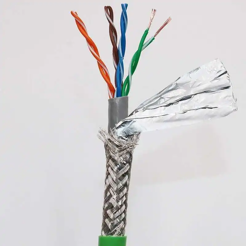 High flex Industrial Robot towline network cable Super five