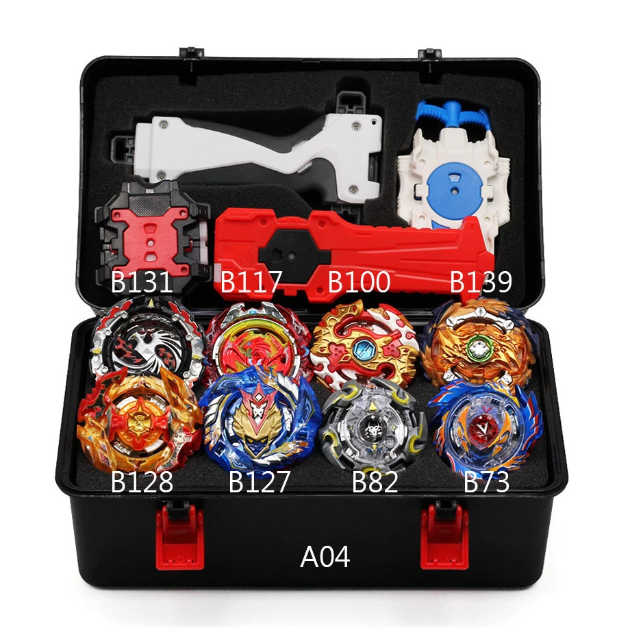Bayblade Takara Tomy Gold Beyblade Burst Arean Launcher Bables набор коробка Bey Blade игрушки для подарка на Рождество и год Blayblade - Цвет: A04