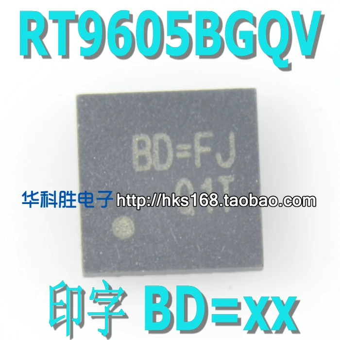 5 шт./RT9605BGQV BD = BJ FJ EJ 1B EE FM FG BD =