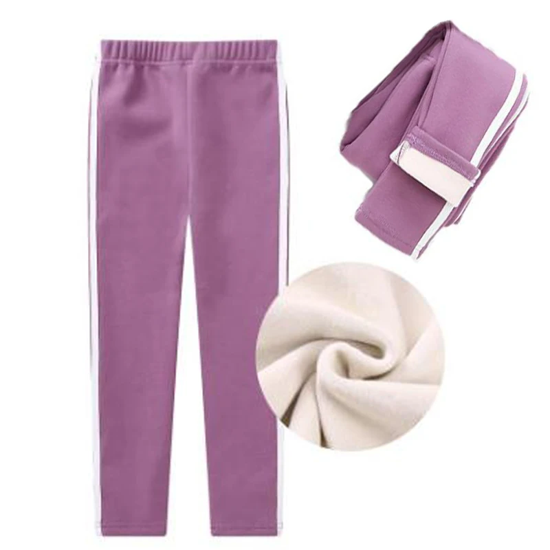 Girl Boy Clothes casual pantsThick warm Fashion Joker Sports Trousers Children's Wear 3-7 Y Child Quality Clothing Hot Sall