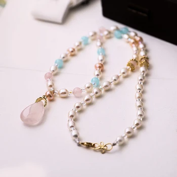

1pcs Retro Handmade Necklace Cosplay Prop Decor for Hanfu for Women Girl Jewelry Gift Collection Accessories Jewellery New