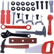 Детский инструмент для ремонта ролевые игры электрическая дрель гайка пила разборка инструмент моделирования Электроинструмент набор инструментов стол ролевые игры игрушка