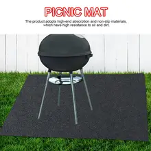Открытый газовый гриль барбекю напольный коврик анти-масло полиэстер коврик для кемпинга наземный коврик матрас Открытый Кемпинг коврик для пикника одеяло