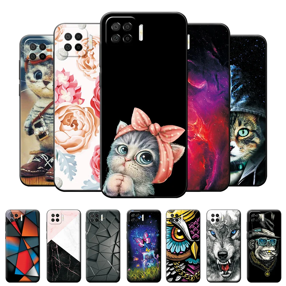 Чехол силиконовый для Oppo Reno 4 Lite 6 5 дюйма мягкий чехол из ТПУ телефона пейзаж с