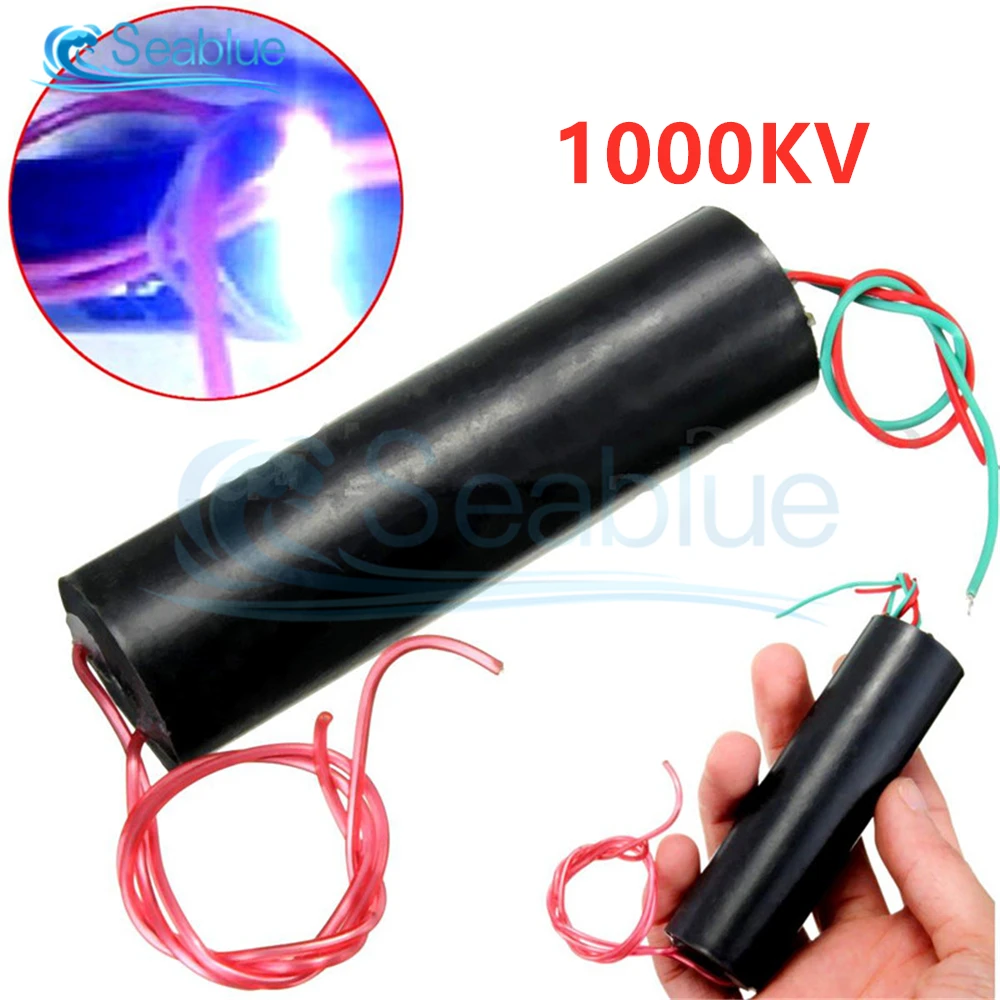 Power Module 1000000V DC 3.7V-7.4V to 1000KV Boost Step up High-voltage Generator Ignition Coil Pulse