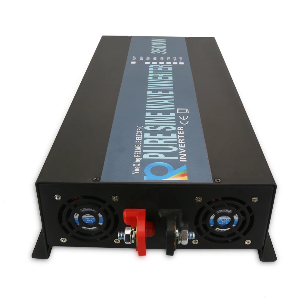 3500W Dc 12V 24V 48V A Ac 120V 220V Onda Sinusoidale Pura Inverter Di Energia Solare Caricabatterie Controller Home Display Converter Off-Grid Car