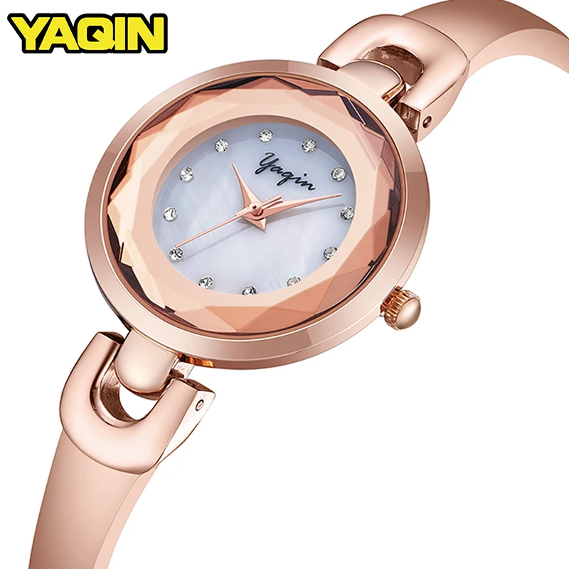 

YAQIN Luxe waterdichte Vrouwen Horloge Vrouwen Quartz Horloge vrouwen Armbanden Horlog Relogio Feminino Montre Femme Reloj Mujer