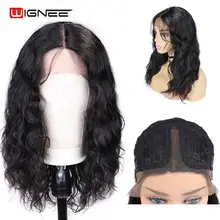 Cheap Wignee Natural Wave Human Hair Wigs With Baby Hair For Black/White Women 150% High Density Pre-plucked Hairline Lace Human Wigs Cheap Wignee Natural Wave Human Hair Wigs With Baby Hair For Black/White Women 150% High Density Pre-plucked Hairline Lace Human Wigs
