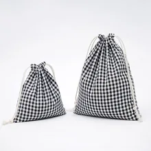 N320 натуральный хлопок сумка шаблон пуловер со шнурками сверху шнурок оптовые поставки Товары из хлопка и льна Чай лист Подарочный пакет Творческий Путешествия