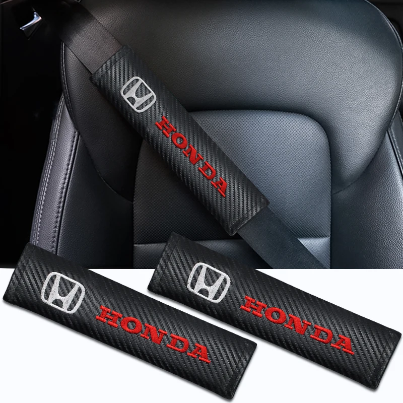 1/2 шт. накладки для автомобильного ремня безопасности Honda Mugen Power Civic 2008 Accord 7 CRV Hrv Fit