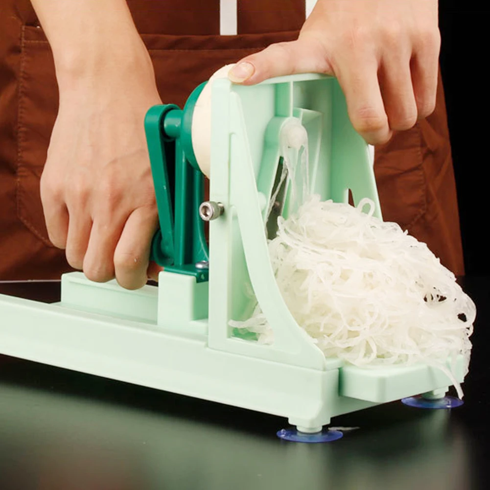 Manual Fruit Spiral Slicer Multifunctional Vegetable Cutter Food Chopper Grater Cucumber Peeling Knife Cutting Machine | Дом и сад