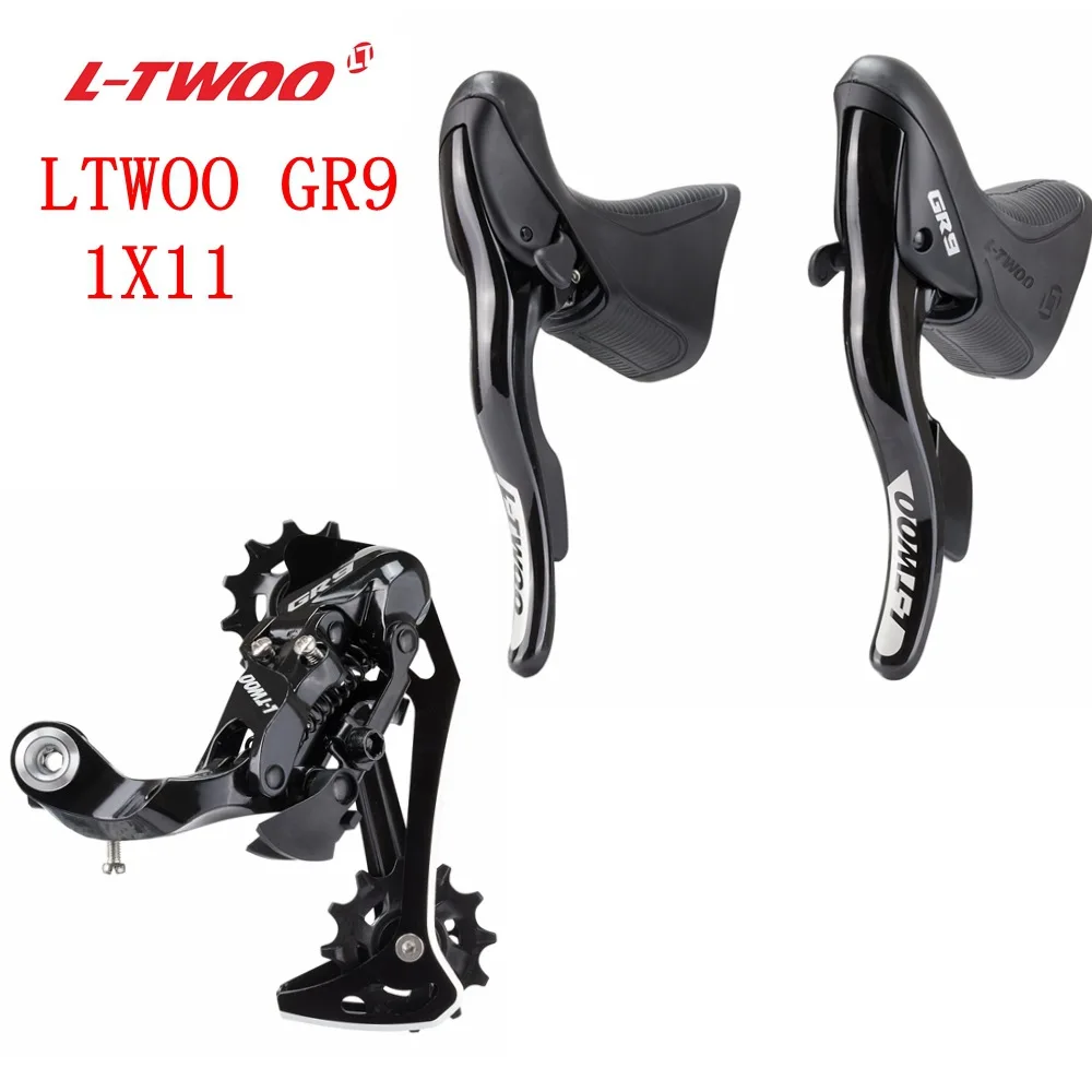 LTWOO GR7 GR9 Bicycle Shifter and Rear Derailleur 10 / 11 Speed Disc Brake Single Disc Road Derailleur Gravel Kit