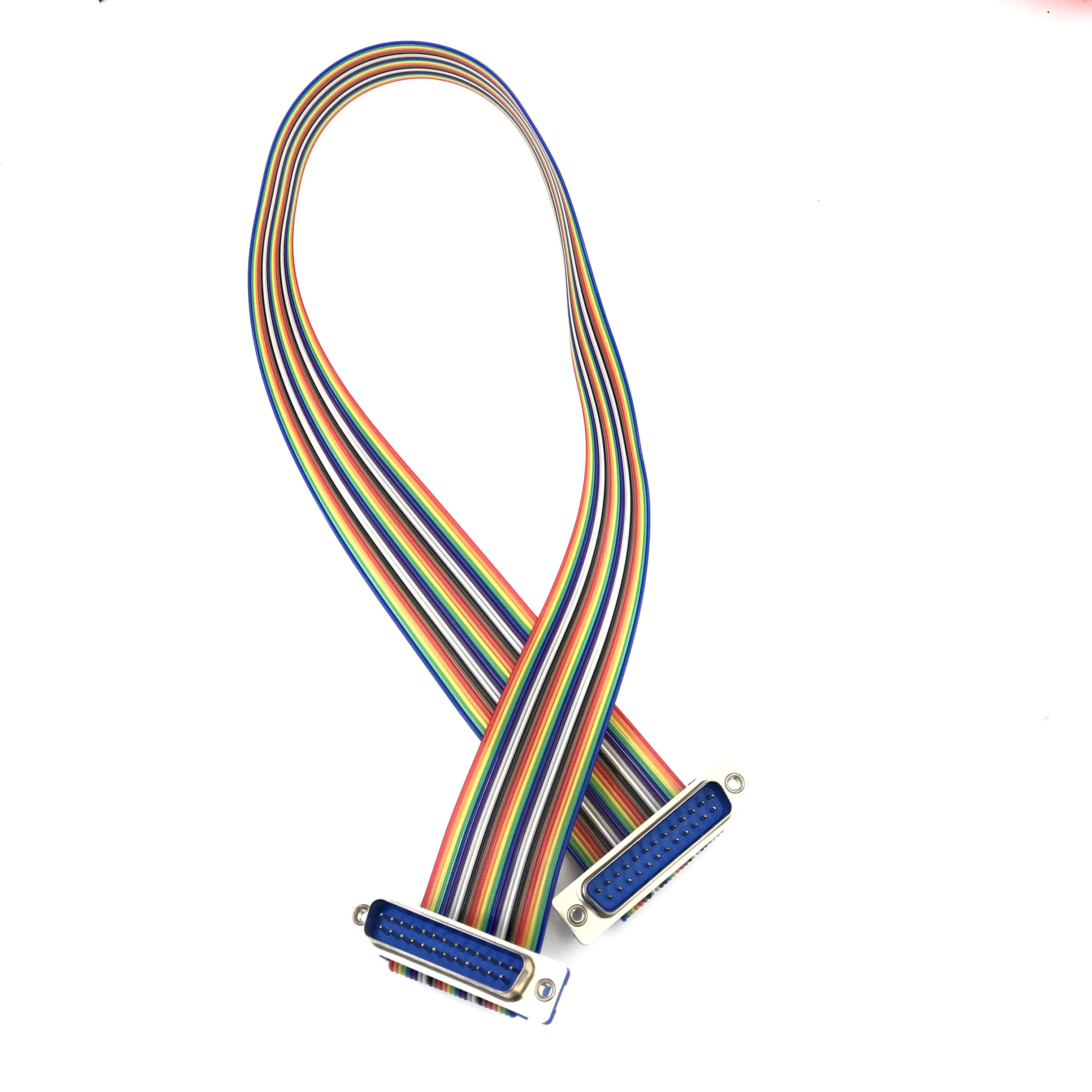 1PCS 20CM 50CM 1M DB25 MALE to FEMALE/MALE TO MALE/FEMALE TO FEMALE CABLE D-Sub serial port connector adapter Extension Cable