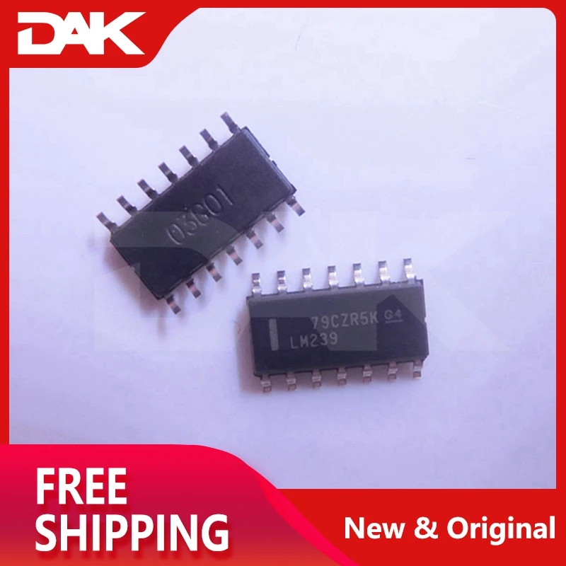 10 шт. LM239DR QUAD ДИФФЕРЕНЦИАЛЬНЫЕ КОМПАРАТОРЫ IC чип SOP14