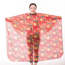 HTHL-Salon парикмахер старшая ретро стрижка волос пери ткань барберы фартуки для стрижки волос парикмахерское защитное оборудование