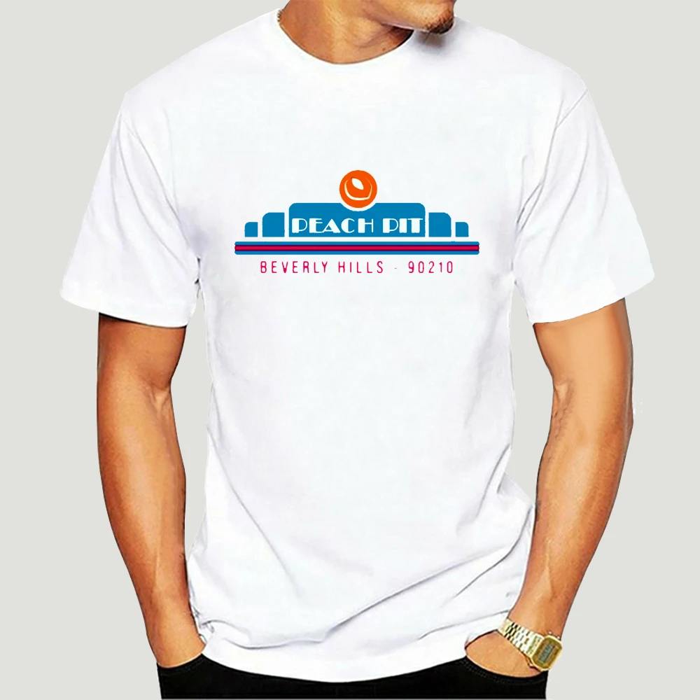 The Peach Pit Beverly Hills Shirt Tee Shirt Vintage Graphic 1965d T Shirts Aliexpress