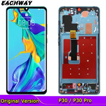 

TFT LCD for HUAWEI P30 Touch Screen For Huawei P30 Pro LCD Display Digitizer For P30 Pro VOG-L29 ELE-L29 MAR-LX1M No fingerprint
