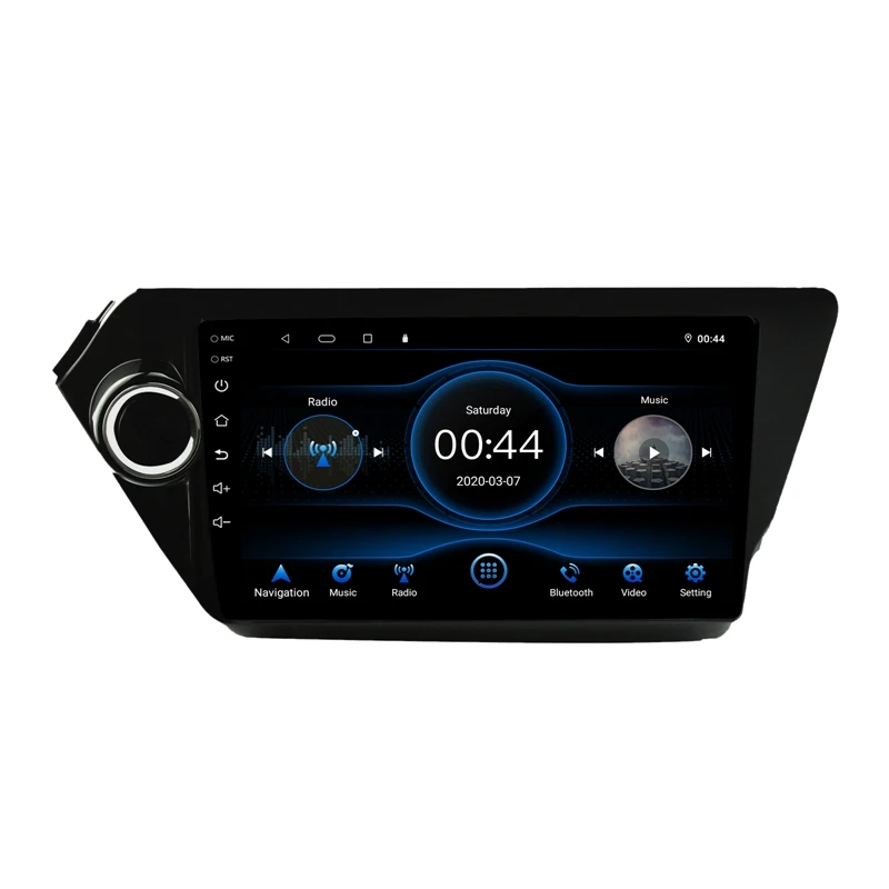 Автомагнитола 9 дюймов Android 10 1 стерео GPS-навигация Bluetooth USB-плеер 2 ГБ DDR3 + 16 для Kia K2