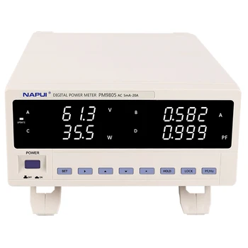 

LED Tester PM9805 Digital power meter interface model for electric parameters test