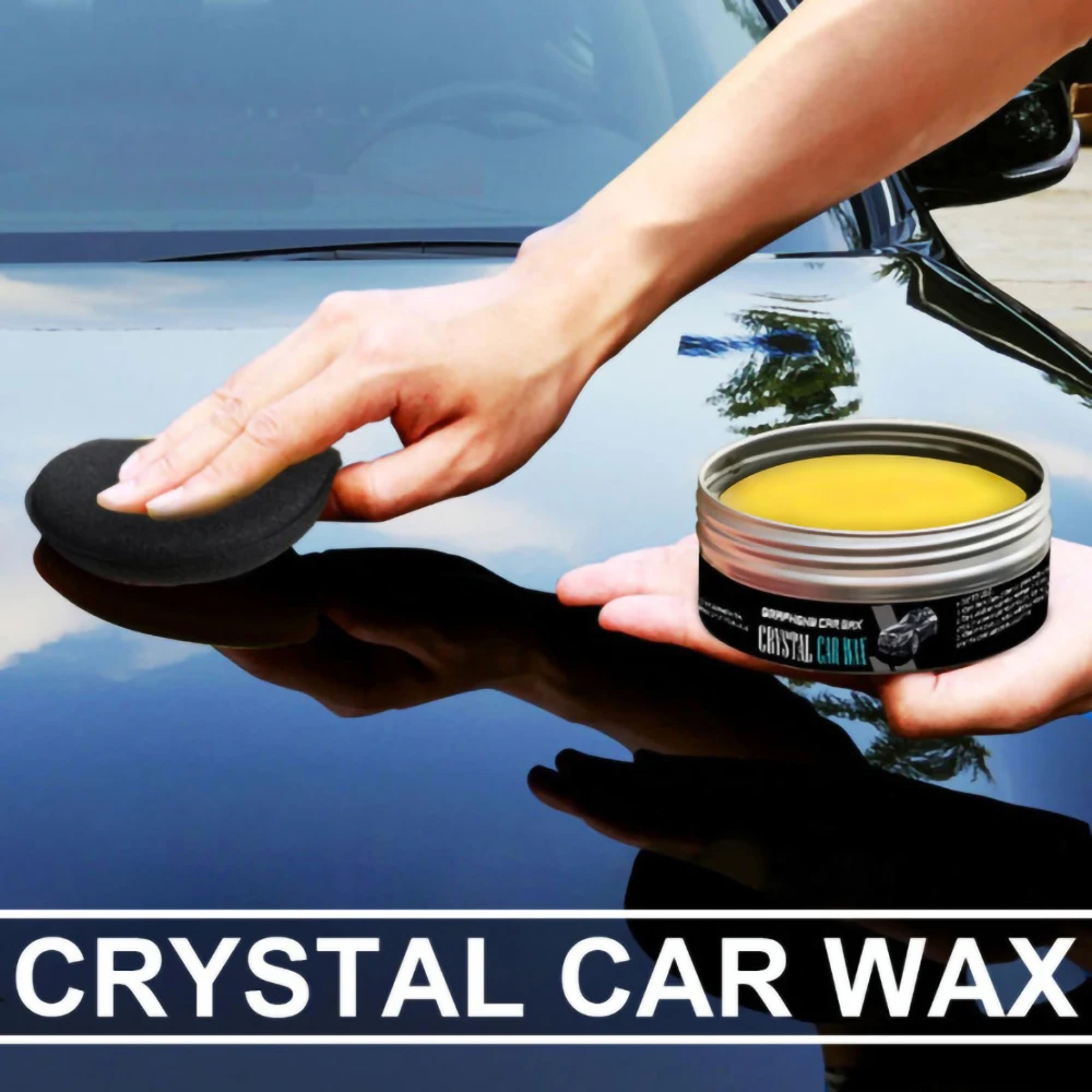 adams detailing Car Wax Crystal Plating Set Hard Auto Wax Paint Care Coating Tiny Scratch Repair Car polisher With Sponge car accessories meguiars car wax