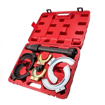 

For Mercedes BMW Interchangable Fork Strut Coil Spring Compressor Tool Kit Set MacPherson Strut Auto Garage Universal Parts