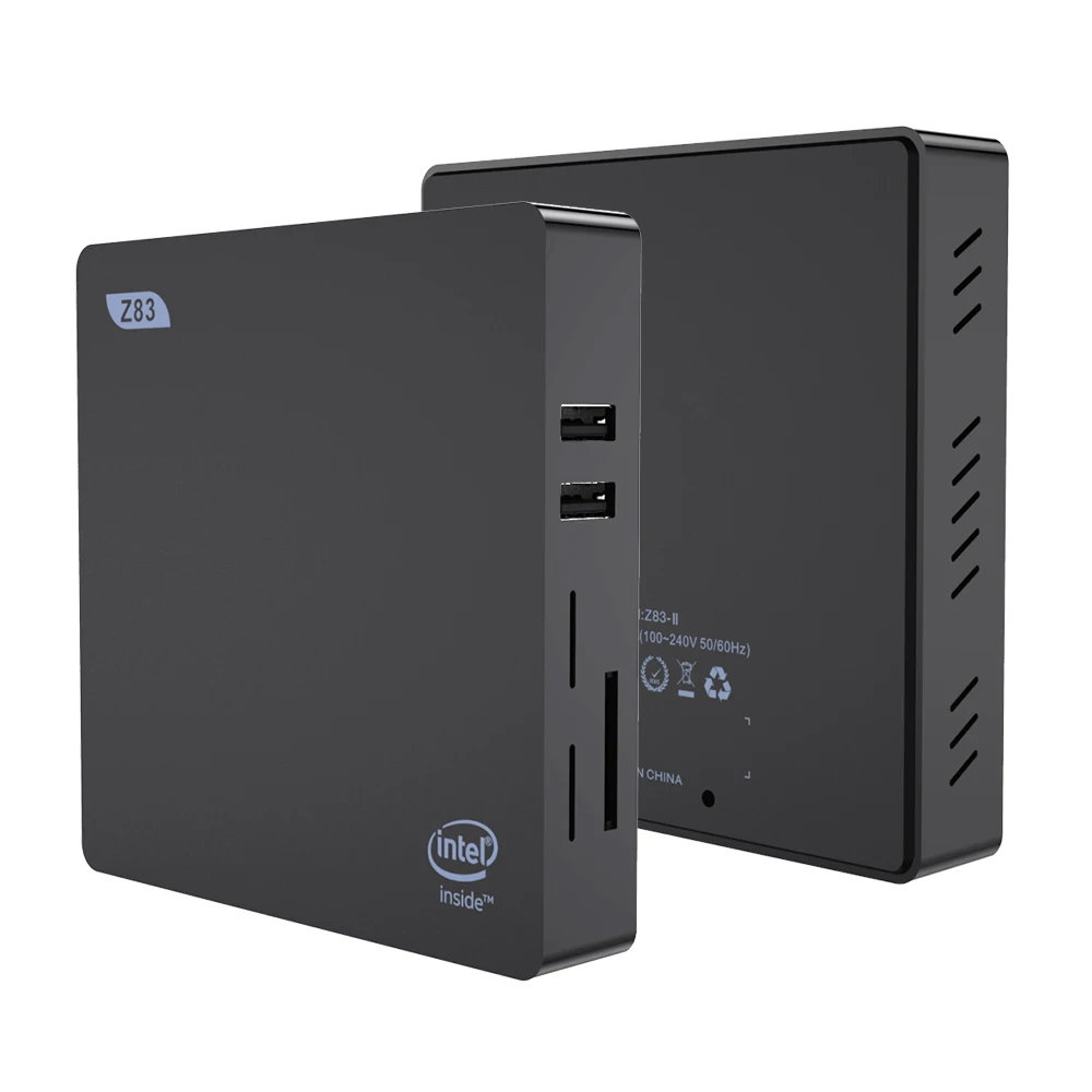 Z83 3 USB Мини ПК Intel Atom Z8350 1 92 ГГц 4 Гб ОЗУ 64 ПЗУ windows 10 Bluetooth 0 4K WiFi 1000M LAN win10 Смарт ТВ