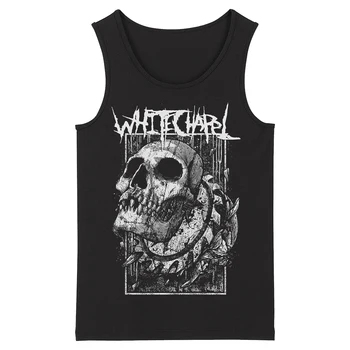 

Bloodhoof Whitechapel Deathcore men's top new black Tank Tops Asian Size