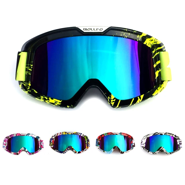 US $6.00 High Quality Ski Goggles Double Layers UV400 Antifog Big Ski Mask Glasses Skiing Snow Men Women Sn