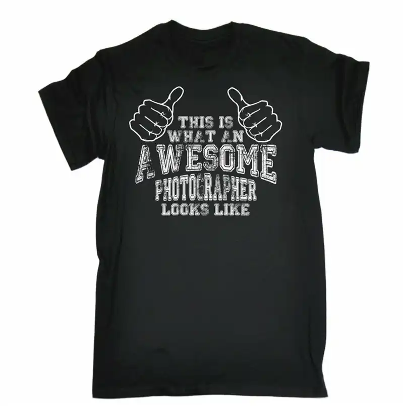 Genial Photographe T Shirt Camera Photographie Haut Present Anniversaire Drole Cadeau Marque De Mode Nouveau Unisexe Drole Hauts T Shirt Aliexpress