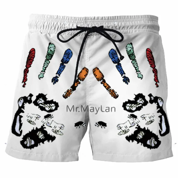 3D Gebra летние мужские пляжные шорты с принтом модные брендовые быстросохнущие шорты повседневные модные шорты мужские куртки шорты мужские шорты