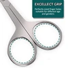 1Pcs Eyebrow Scissors Curved Blade Professional Stainless Steel Manicure Precision Trimmer Eyelash Nose Hair Remover Tool 5