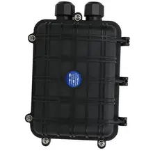 1 в 1 из горизонтального волоконно-оптического сращивания корпус IP68 водонепроницаемый волоконно-оптический кабель Соединительная коробка волоконно-оптический Корпус