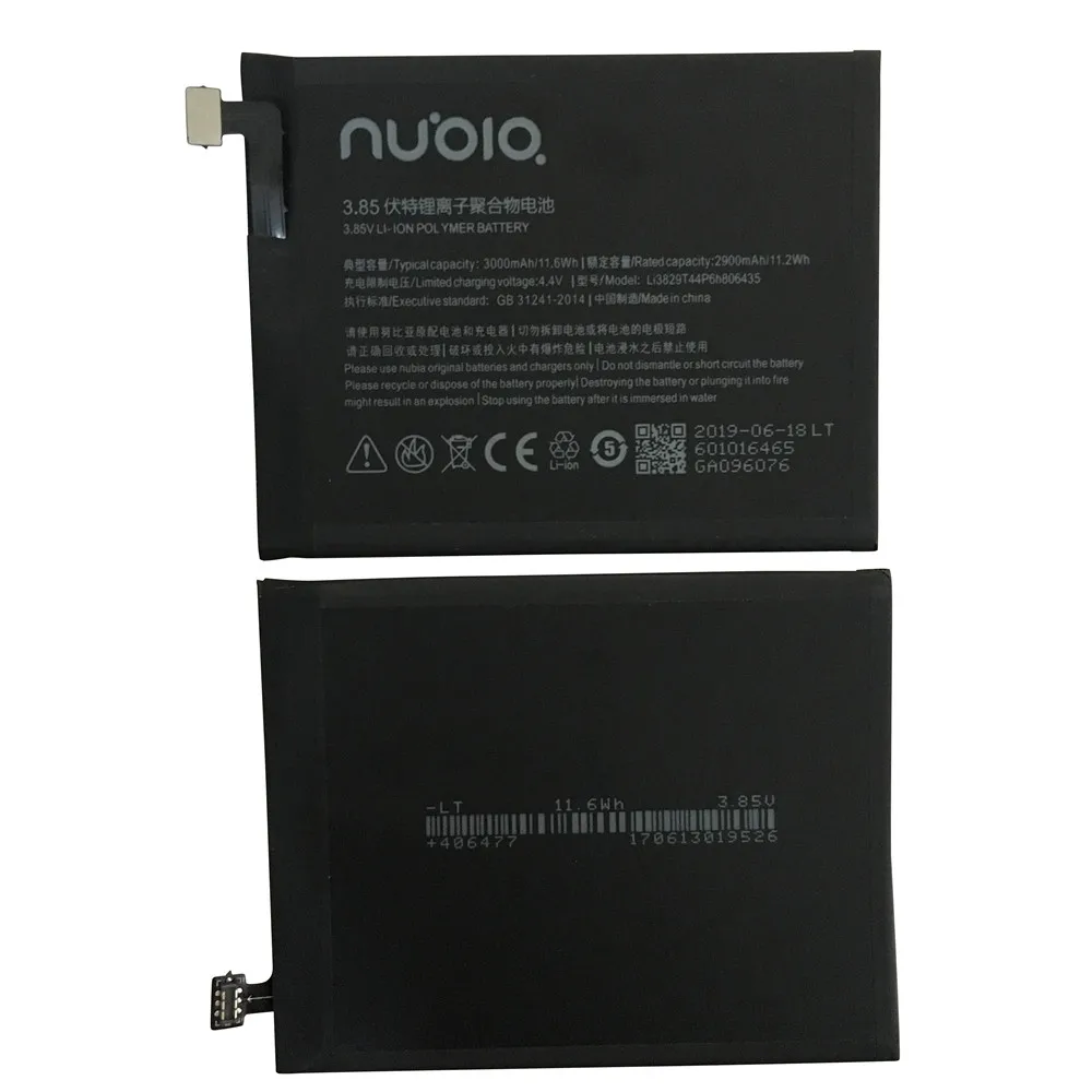 Новая батарея для ZTE Nubia Z11 NX531J Li3829T44P6h806435 3000 мАч Высококачественная сменная аккумуляторная батарея+ Бесплатные инструменты
