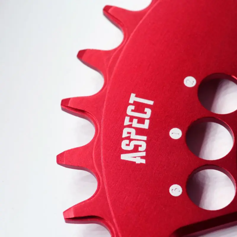 Narrow And Wide Tooth Elliptical Disc Positive And Negative Tooth Plate Mountain Bike Single Disc Tooth Plate