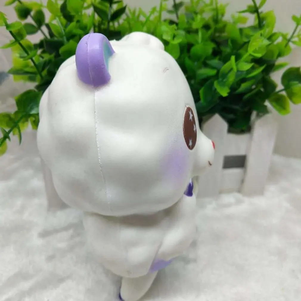 Kawaii Танцующая овечка Ароматизированная Милая медленно поднимающаяся мягкая сжимающая забавная декомпрессия детская игрушка телефон ремни снятие стресса игрушки