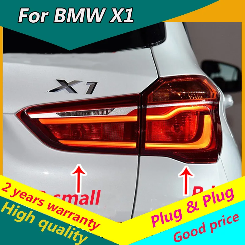 Car For BMW X1 LED taillight  2016 2017 2018 FOR X1 LED Rear lamp LED BACK lamp DRL+Dynamic Turn Signal+Brake+Reverse