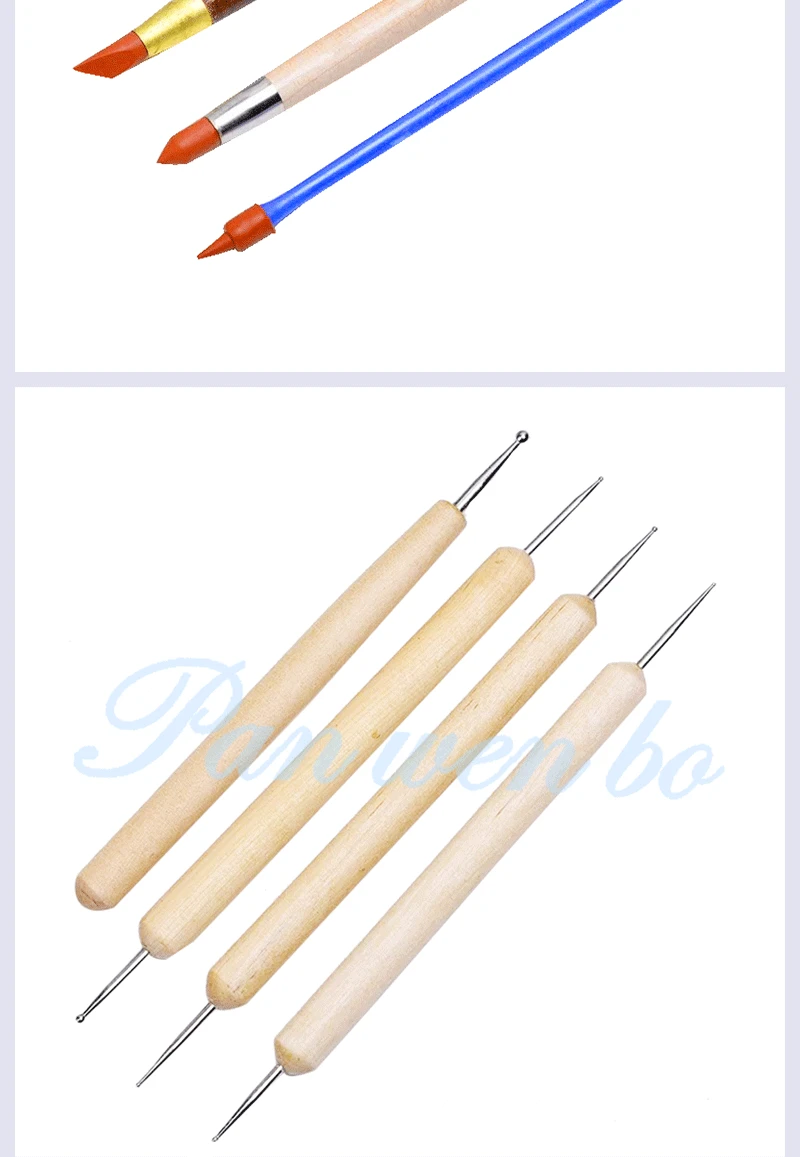 42 шт. различные спецификации Керамика Глина инструмент для резьбы по дереву плесень вспомогательные художественные принадлежности оптом