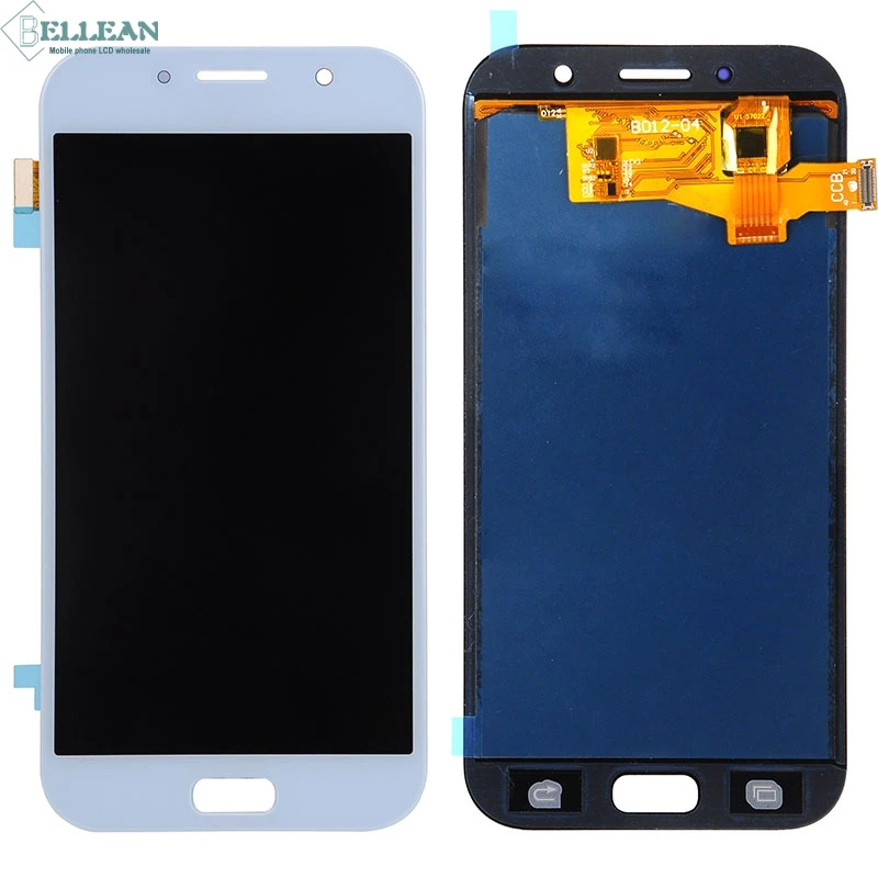 Dinamico Super Amoled A7 дисплей для samsung Galaxy A720 Lcd A720F дисплей сенсорный экран панель дигитайзер сборка с инструментами