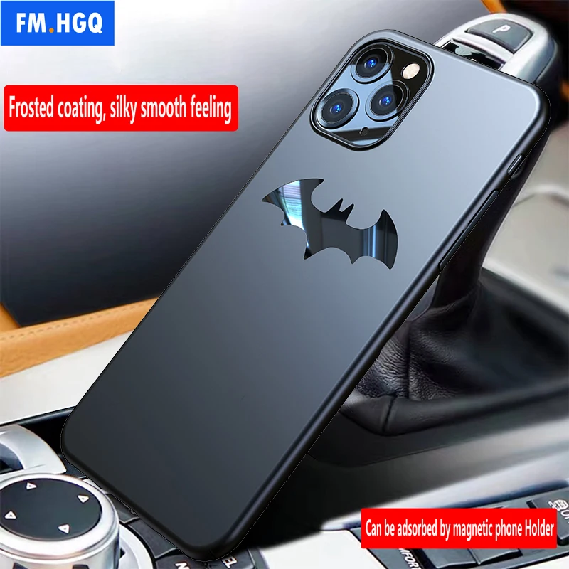 Роскошный чехол для телефона iPhone 11 Pro Max Ультратонкий матовый автомобильный