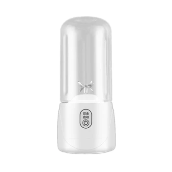 

6 Blades Portable Juicer Electric USB Rechargeable Smoothie Blender Machine Mixer Juice Cup Maker Fast Blenders