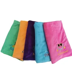 Beach Towel Cotton Bath Lengthen Exercise Gym Running Yoga Sweat Absorbent Towel Cartoon Home Towel Sports Towel