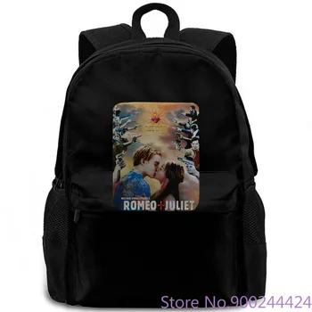 

Vintage ROMEO AND JULIET RARE 1998 VTG LEONARDO DiCAPRIO Movie Rap Reprint Printed Men Plus Size backpack